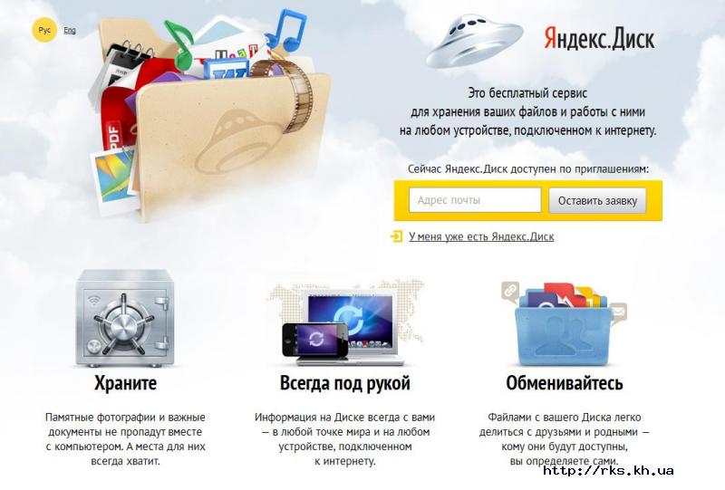 Яндекс.Диск. Что это?